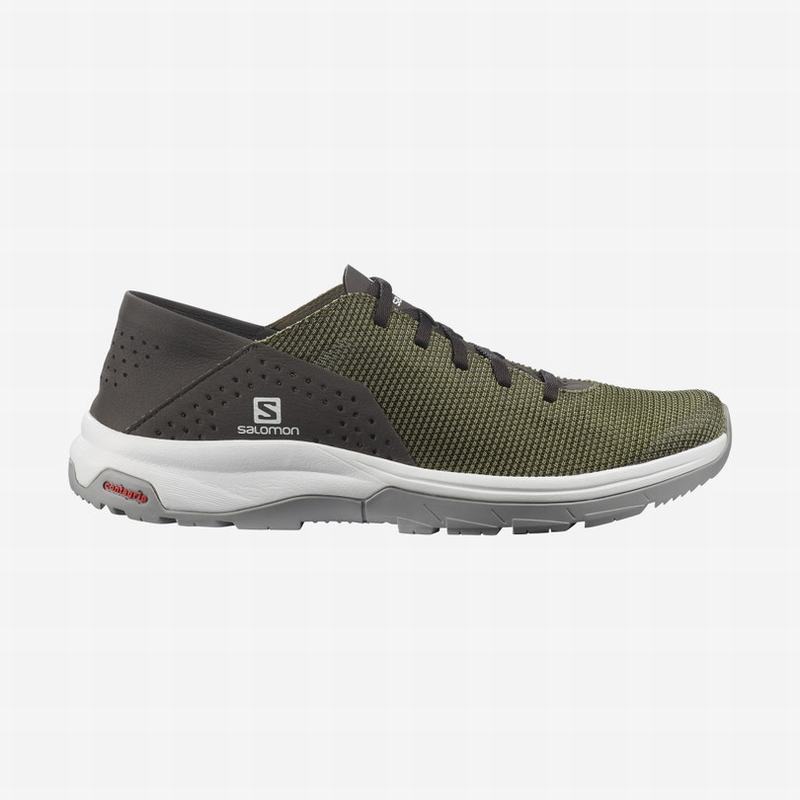 Chaussures Aquatiques Salomon Homme Vert Foncé - Salomon TECH LITE - France (5096-QWVNJ)